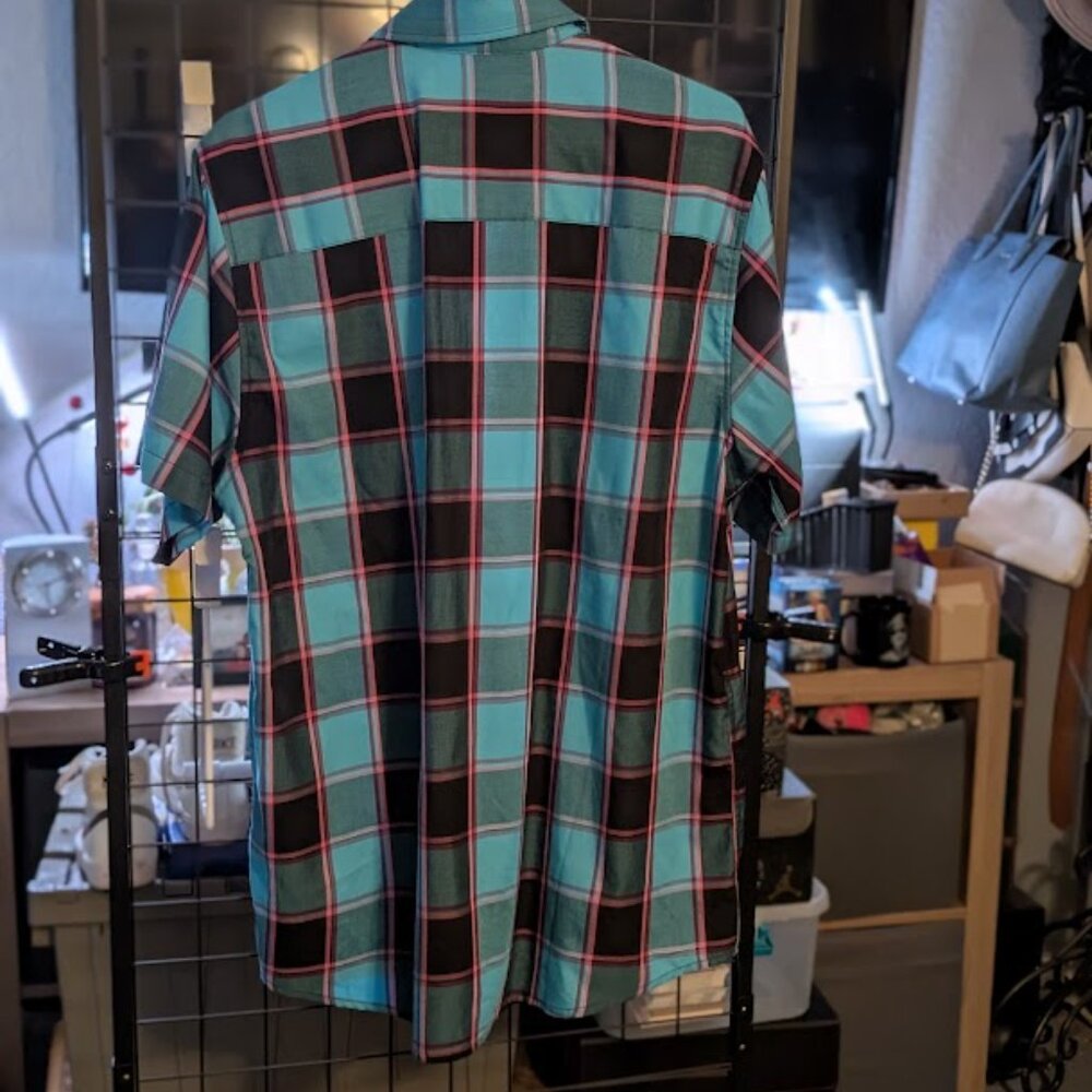 GT1 DIXXON "Vice City" Bamboo Short Sleeve Button Down - Picture 4 of 5
